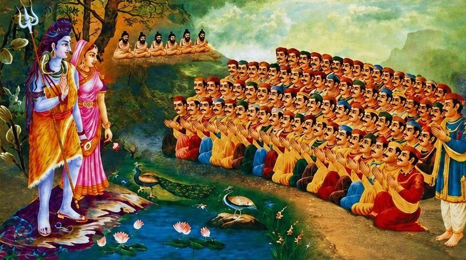 भगवान महेश व माता पार्वती द्वारा 72 उमरावों को आशीर्वाद — माहेश्वरी उत्पत्ति